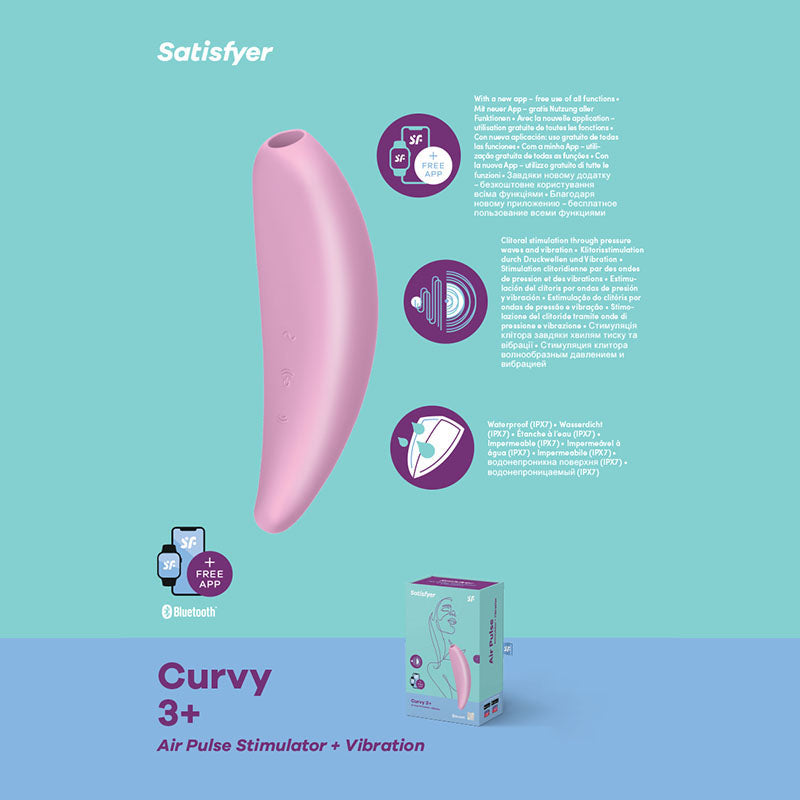 Satisfyer Curvy 3+ - Club X